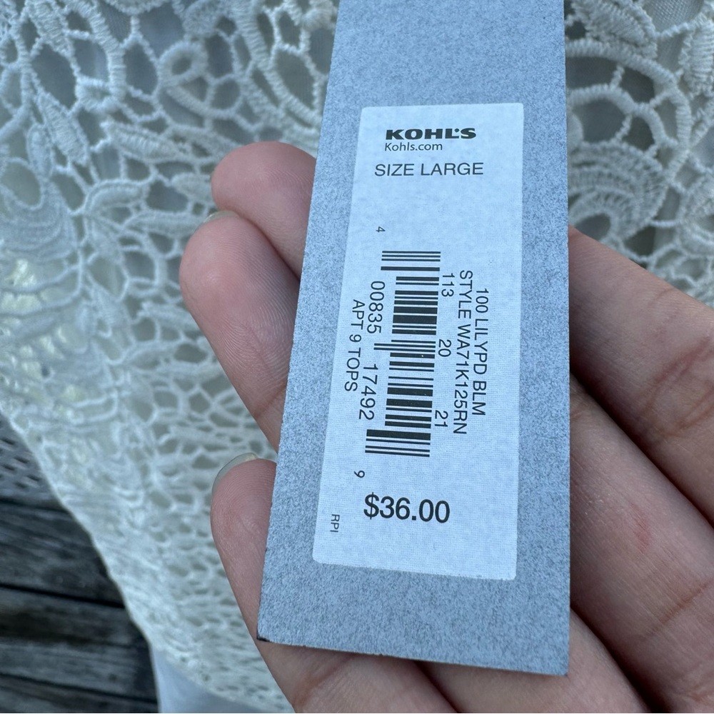 Nwt Apt 9 Blouse - image 3